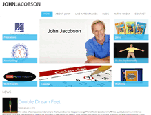 Tablet Screenshot of johnjacobson.com